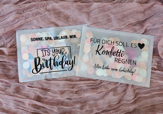 Geschenkverpackung | Konfetti-Tüten