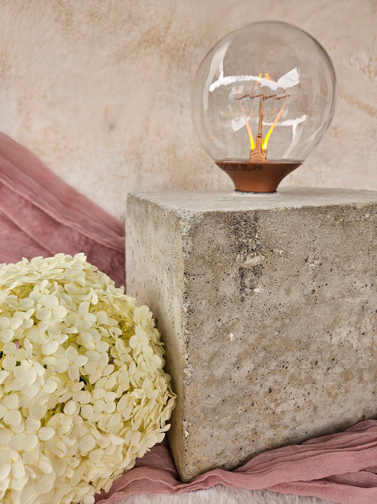 Tischleuchte "Würfel" | Beton Lampe